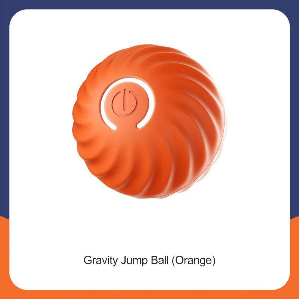 Smart Interactive Dog Toy Ball - Automatic, Rechargeable, with Replaceable Shell - Bark n Cuddle